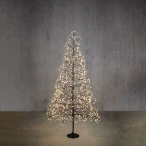 Luca Lighting Arbre à lumière extérieur - H150 x Ø70 cm - Métal - Noir