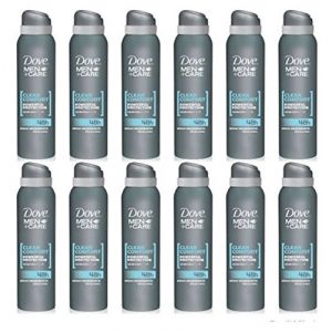 Dove Men + Care - Déodorant spray anti-transpirant Clean Comfort protection 48h - 3 x 150 ml