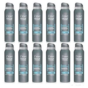 Image de Dove Men + Care - Déodorant spray anti-transpirant Clean Comfort protection 48h - 3 x 150 ml