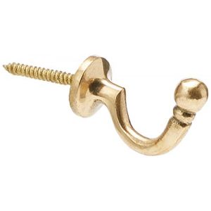 Bulk Hardware BH01643 40 mm-Boule de rideaux en laiton Lot de 2