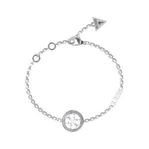 Guess Bracelet Femme Bijoux - JUBB02137JWRHS LIFE IN 4G Acier Argent