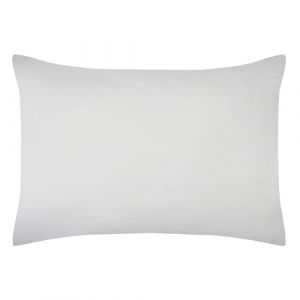 Stof Taie d'oreiller Sac - Taille 50x70 cm - Qualit&eacute; Percale de Coton - 100% Coton certifi&eacute; Oeko-Tex - Couleur Lin - Mod&egrave;le Elys&eacute;e - Linge de lit pour Maison