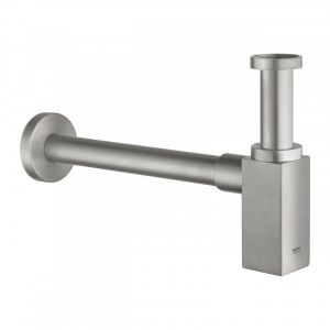 Image de Grohe Siphon en laiton pour lavabo, Technologie StarLight éclatant et durable, Supersteel (40564DC0)