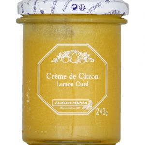 Albert m&eacute;n&egrave;s Cr&egrave;me de Citron - Lemon Curd 240 g