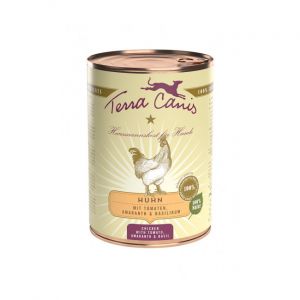 Image de Terra Canis P&acirc;t&eacute;e naturelle Classic pour chien Saveur Poulet - Bo&icirc;te 400 g