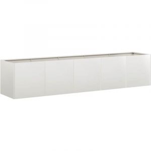 VidaXL Jardini&egrave;re 200x40x40 cm acier inoxydable