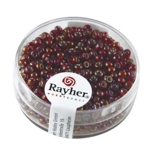 Rayher Perles de rocaille granit - 2.6 mm - violet