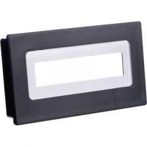 Image de H-Tronic Enjoliveur FR 216 noir Adapt&eacute; pour &eacute;cran LCD 16 x 2 (l x h x p) 91 x 53 x 20 mm plastique 1 pc(s)