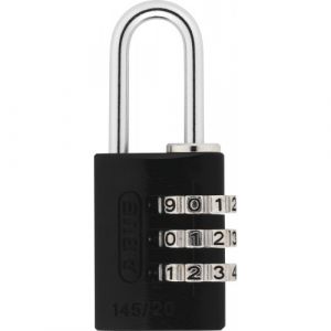 Abus AB145/20 NEGRO Cadenas Noir