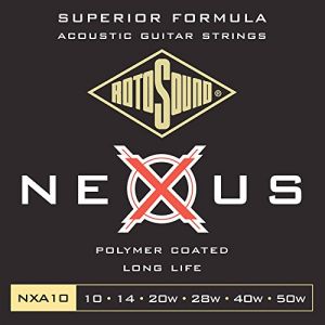 Image de Rotosound NEXUS NXA10 COATED PHOSPHOR BRONZE 1050