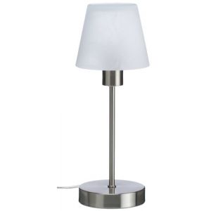 Image de Trio Lampe tactile 1 éclairage en métal et verre (18 cm)