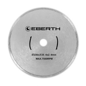 Eberth 3x Disque diamant avec Ø 230 mm (3 Pièces, Applicable universelle, Carrelage, Marbre, Porcelaine, Céramique)