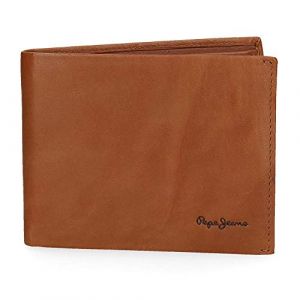 Image de Pepe Jeans Fair Portefeuille Marron 12,5x9,5x1 cms Cuir