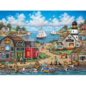 Master pieces Puzzle Dockside Activities