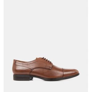 Geox Derbies Iacopo cuir lisse Marron - Couleur Marron - Taille 41