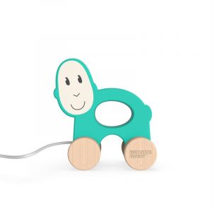 Matchstick Monkey Holz-Nachzieh-Spielzeug