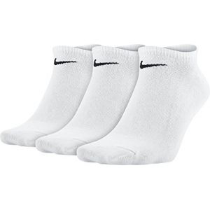 Nike No Show Lot de 3 paires de socquettes de sport pour homme - blanc -