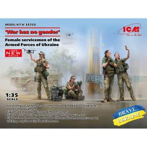 ICM Figurines Militaires : Femme Armée Ukrénienne