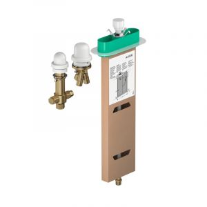 Axor SBox Corps encastré pour combiné mitigeur 3 trous, montage sur bord de baignoire, 15487180,