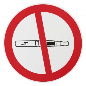 THIRARD Plaque Signaletique Ø180Mm - Cigarette Electronique