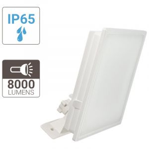 Xanlite Projecteur LED Mural Blanc, 100 W, 8000 Lumens - PR100WMB