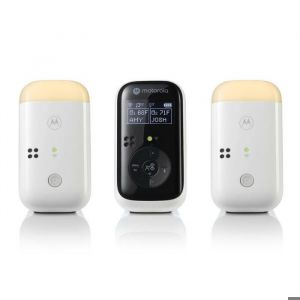 Motorola Babyphone Nursery PIP15 HD Audio 300 m avec thermomètre USB-C