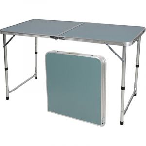 Urban living Table De Camping Pliable En Aluminium Bleu Five