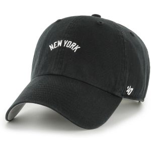 New York Yankees MLB Clean Up Baserunner Script Noir Casquette Réglable