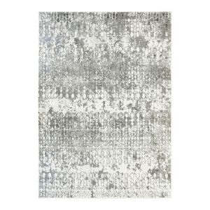 The Deco Factory Tapis extra-doux impression gris argent 160x230