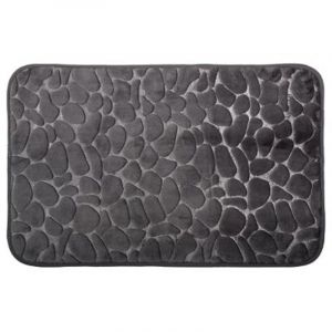 Image de Tapis de Bain "Stone" 80cm Gris Prix