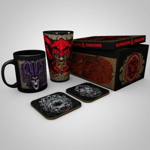 Image de Abystyle DONJONS & DRAGONS Pck Verre XXL + Mug + 2 Coasters Ampersand