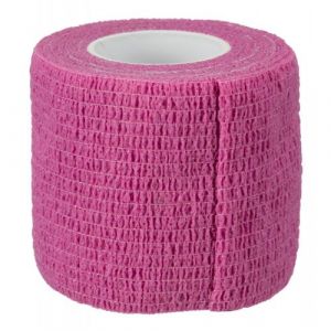 Une bande pour les soins 5 cm X 4 5 m pour animaux couleur al&eacute;atoire