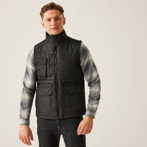 Regatta Professional Gilet Sans Manches Isolant Avec Multiples Poches Homme Stellar Noir, Taille: S - Réduction - Vendredi noir reduction