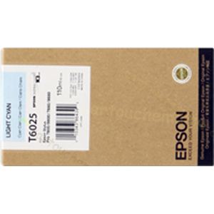Epson T6025 - Cartouche d'encre cyan clair