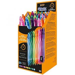 Bic Lot de 30 stylos à bille - 900 x 600 mm - Multicolore
