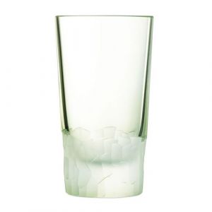 Cristal d'Arques Verre forme haute 33cl Intuition Colors Green - 6 verres
