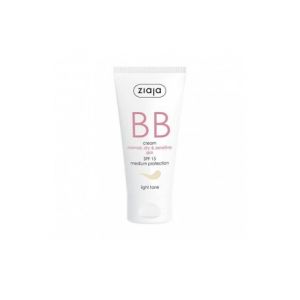Ziaja BB Cream Peau Normale, Sèche&Sensible SPF15 Teinte Claire 50 ml