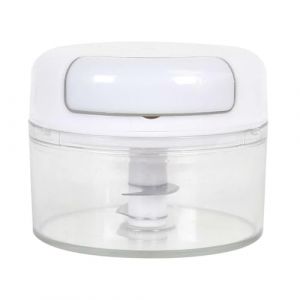 Mini Hachoir Manuel 9cm Blanc