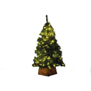 Perel Splendeo Arbre de Noël artificiel atmosphérique avec éclairage LED, système d'installation facile, 180 cm