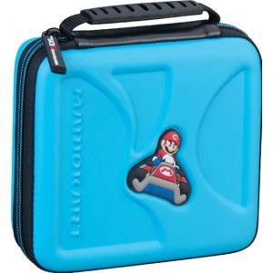 Bigben Console Nintendo 2 DS et 3 DS - Housse de transport - Mario Kart - Bleue