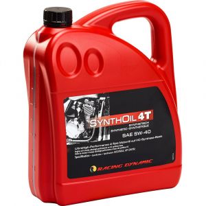 Image de Racing Dynamic Huile moteur SYNTHOIL- 5W40 - 100% Synthétique 4 LITRES