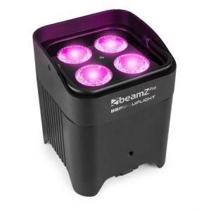 Beamz BBP54 Projecteur Uplight avec Batterie - 4x LED 12W