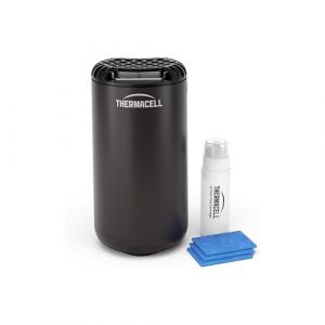 Thermacell Anti Moustique et Moustique Tigres - Diffuseur Noir - Jusqu'à 12h d'utilisation - Zone de Protection 20m² - Effet Rapide - Inodore - THPATIONOIRN