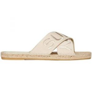 Superdry Sandales Cross Strap beige femme - 39