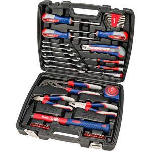 Kwb Mallette &agrave; outils &eacute;quip&eacute;e 370733 pour les bricoleurs, pour les artisans 42 pi&egrave;ces (L x l x H) 29 x 34 x 7 cm 1 set