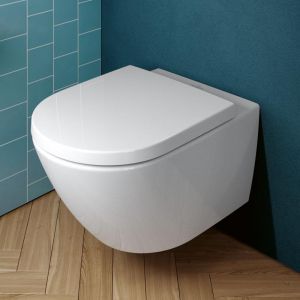 Villeroy & Boch Subway 3.0 washdown WC Combi-Pack, sans rebord, TwistFlush, 370 x 560 mm, 4670TS, Coloris: Céramique blanche plus - 4670TSR1