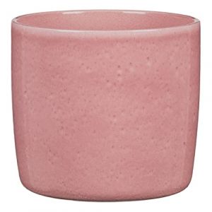Scheurich Solido. Pot de fleurs en céramique. Couleur : Rosea. 21.2 cm de diamètre. 19.3 cm de haut. 5.6 l Vol