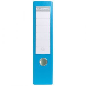 Exacompta Réf. 918412B - Carton de 20 classeurs à levier A4 - Dos 80 mm - Mécanique 80 mm - Dimensions extérieures : 32x 29 cm - Format à classer A4 - Bleu clair