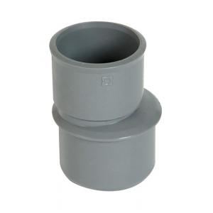 Nicoll IY3 - Réduction mâle femelle extérieure excentrée Diam 140-100