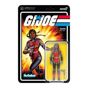 Super 7 G.I. Joe Raven Cobra Pilot Figurine de r&eacute;action 9,5 cm